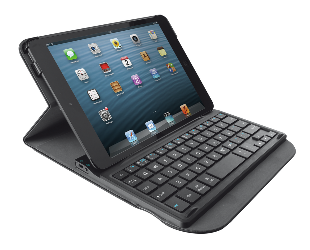 Executive Folio Stand with Bluetooth keyboard for iPad mini-Visual
