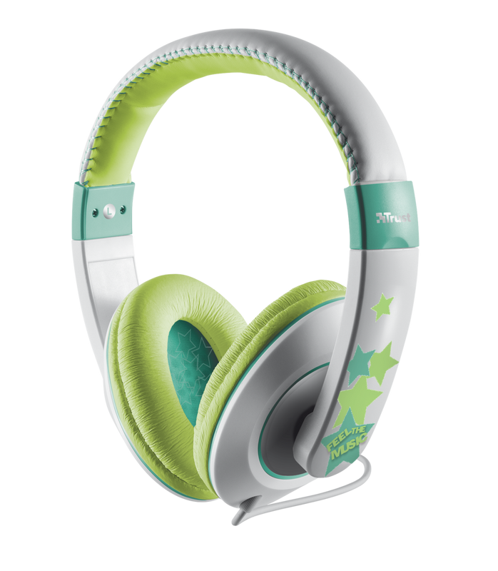 Sonin Kids Headphones - grey/green (FF Packaging)-Visual