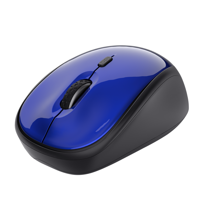 Yvi Wireless Mouse - blue (FF Packaging)-Visual
