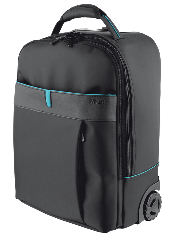 Rio Trolley Backpack for 16" laptops - black-Visual