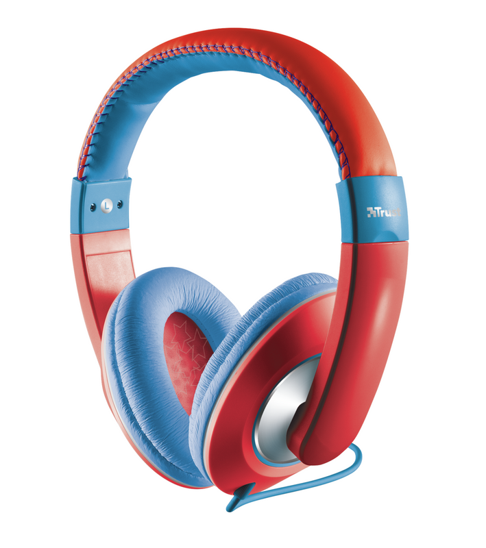 Sonin Kids Headphones - red/blue-Visual
