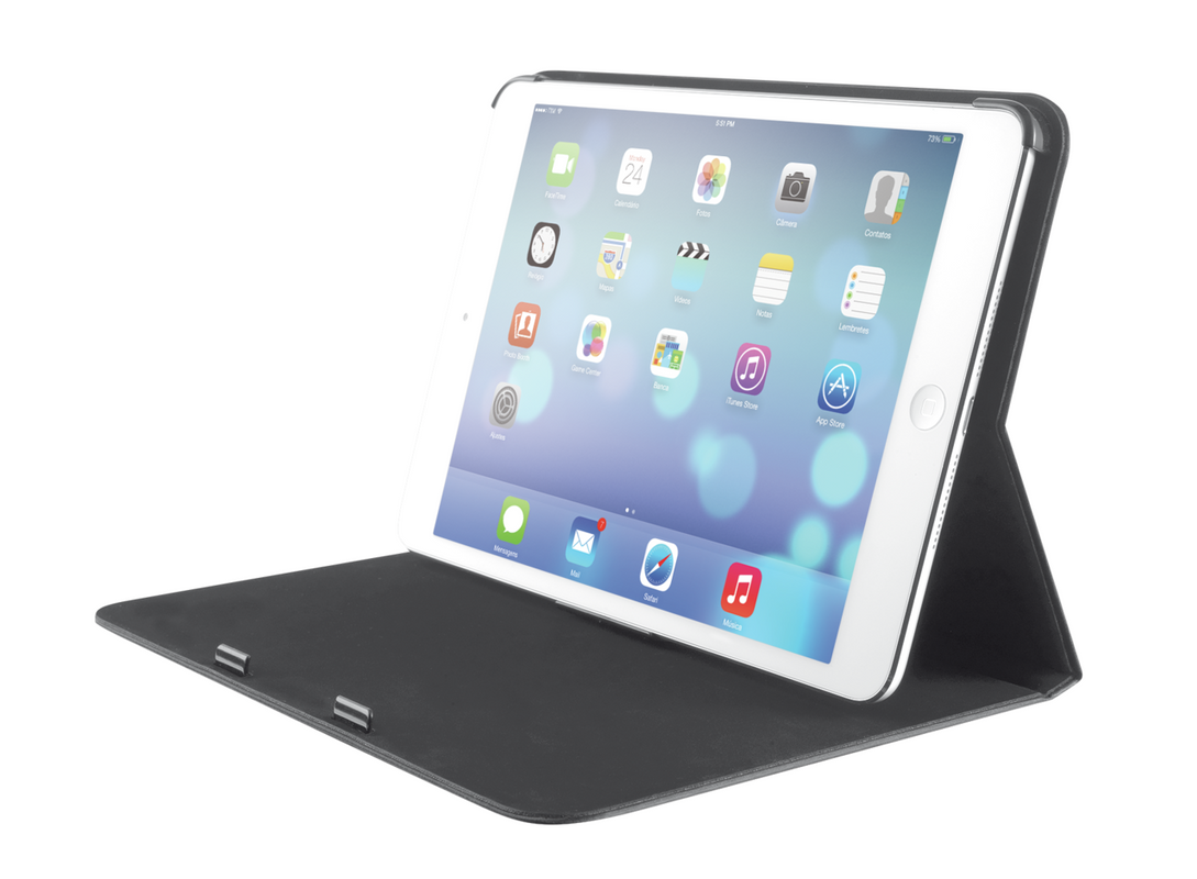 Aeroo Ultrathin Folio Stand for iPad mini - black-Visual