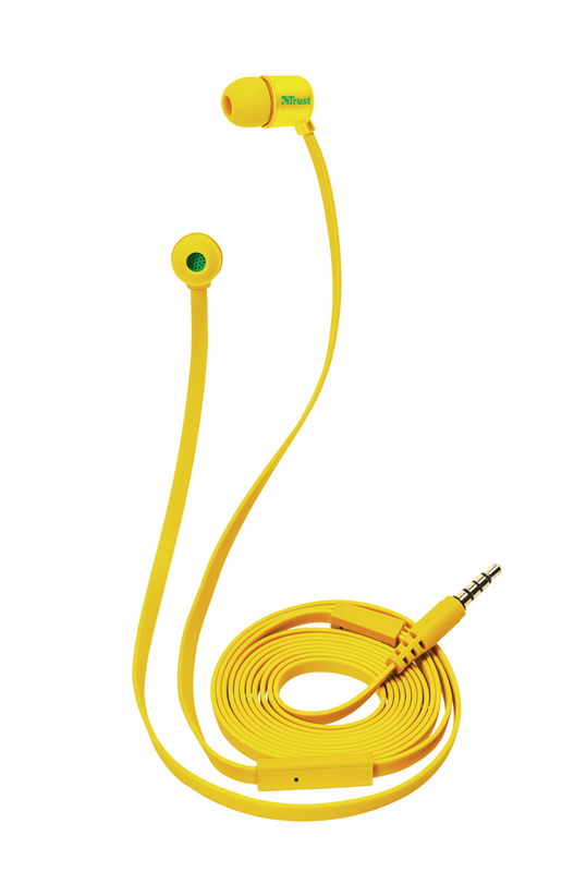 Duga In-Ear Headphones - yellow-Visual