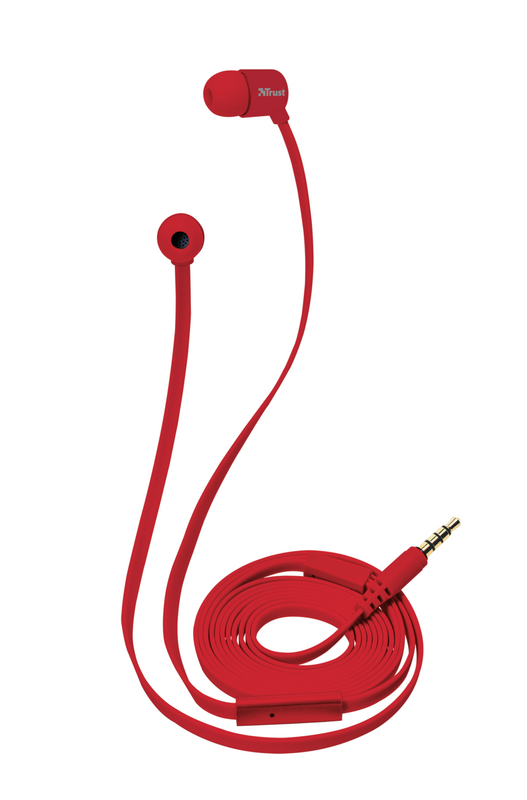 Duga In-Ear Headphones - red-Visual