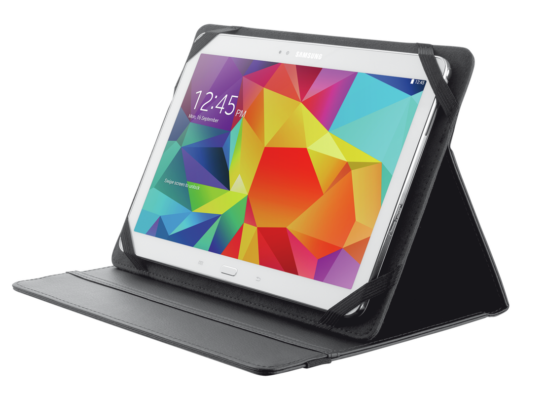 Primo Folio Case with Stand for 10" tablets - black-Visual