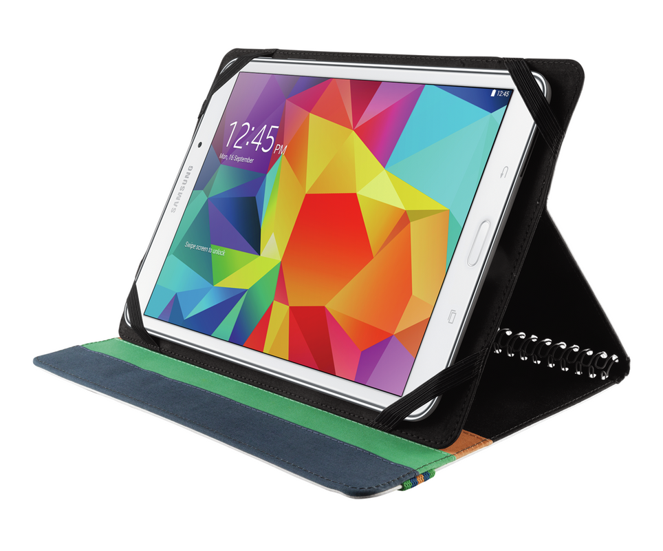 Writable Folio Stand for 7-8" tablets - white-Visual
