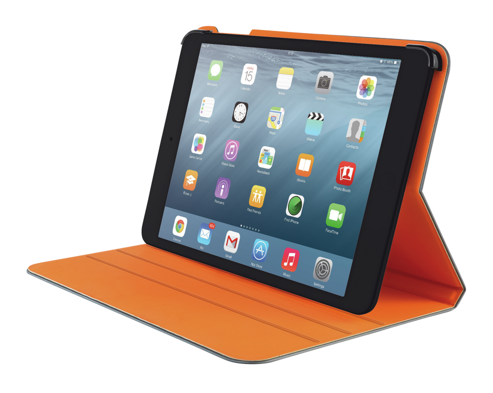 Aeroo Ultrathin Folio Stand for iPad Air 2 - grey-Visual