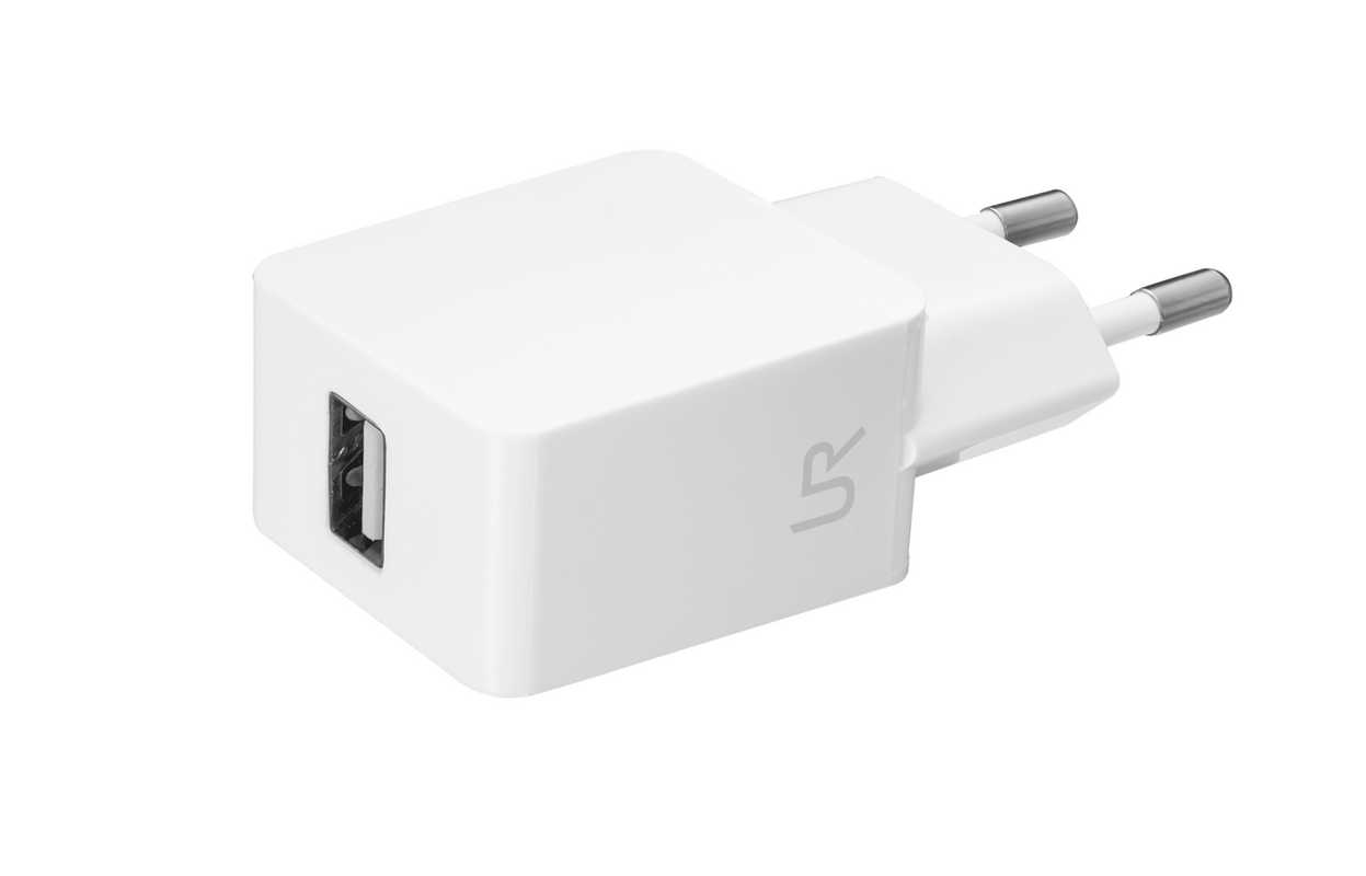 10W Fast Wall Charger for Samsung phones & tablets - white-Visual