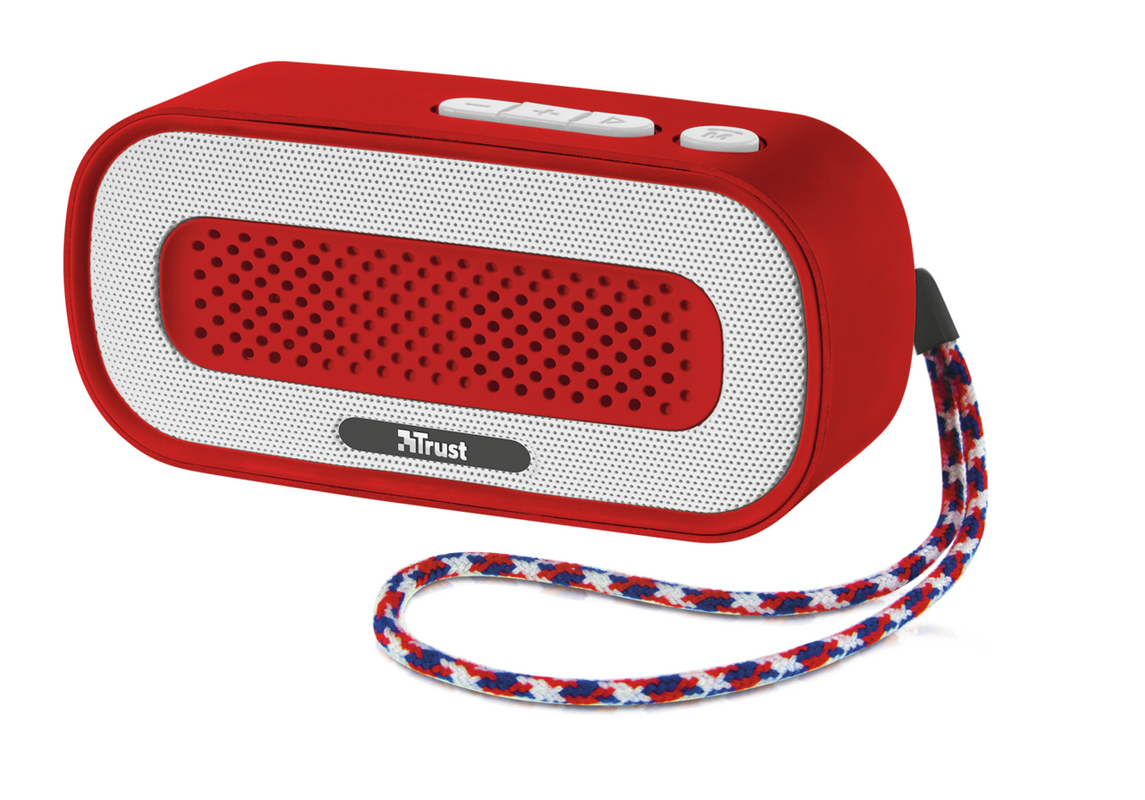 Tunebox Bluetooth Wireless Speaker - red-Visual