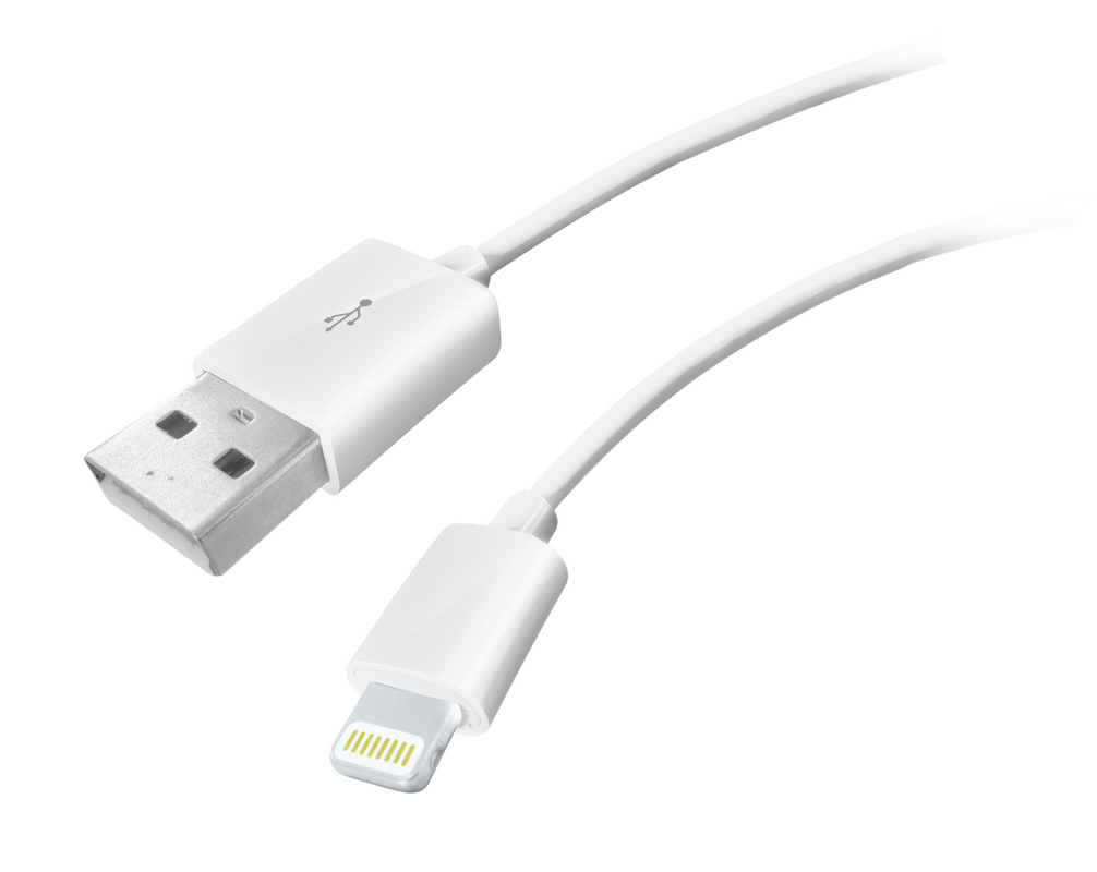 Lightning Cable 1m - white-Visual