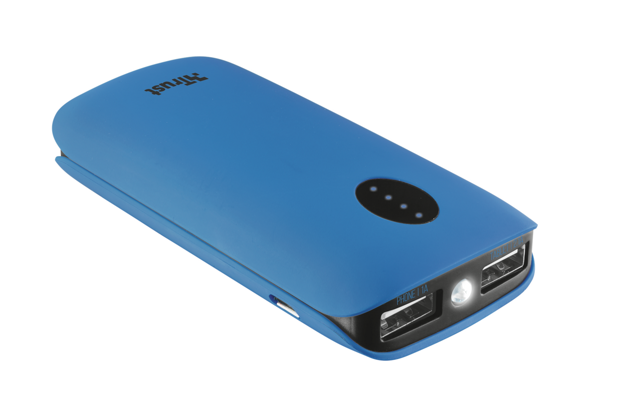 Leon PowerBank 5200 Portable Charger - blue-Visual