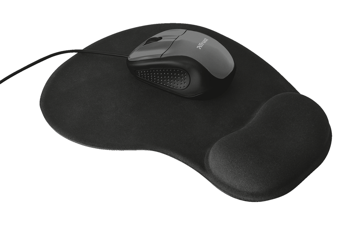 Primo Mouse with mouse pad - black-Visual