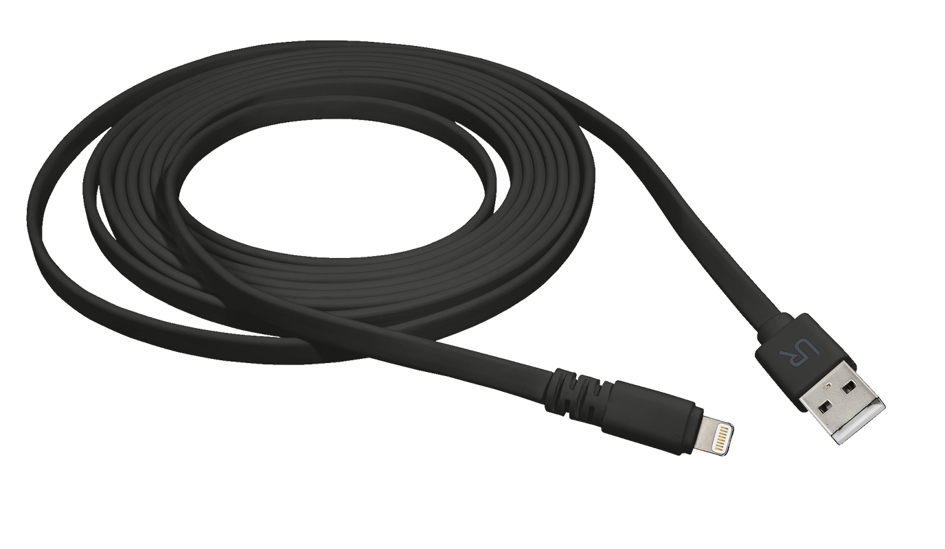 Lightning Cable 3m - black-Visual