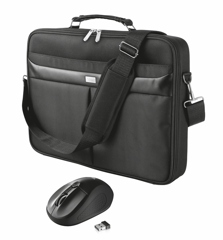 Sydney CLS Carry Bag for 15-16" laptops with mouse - black-Visual