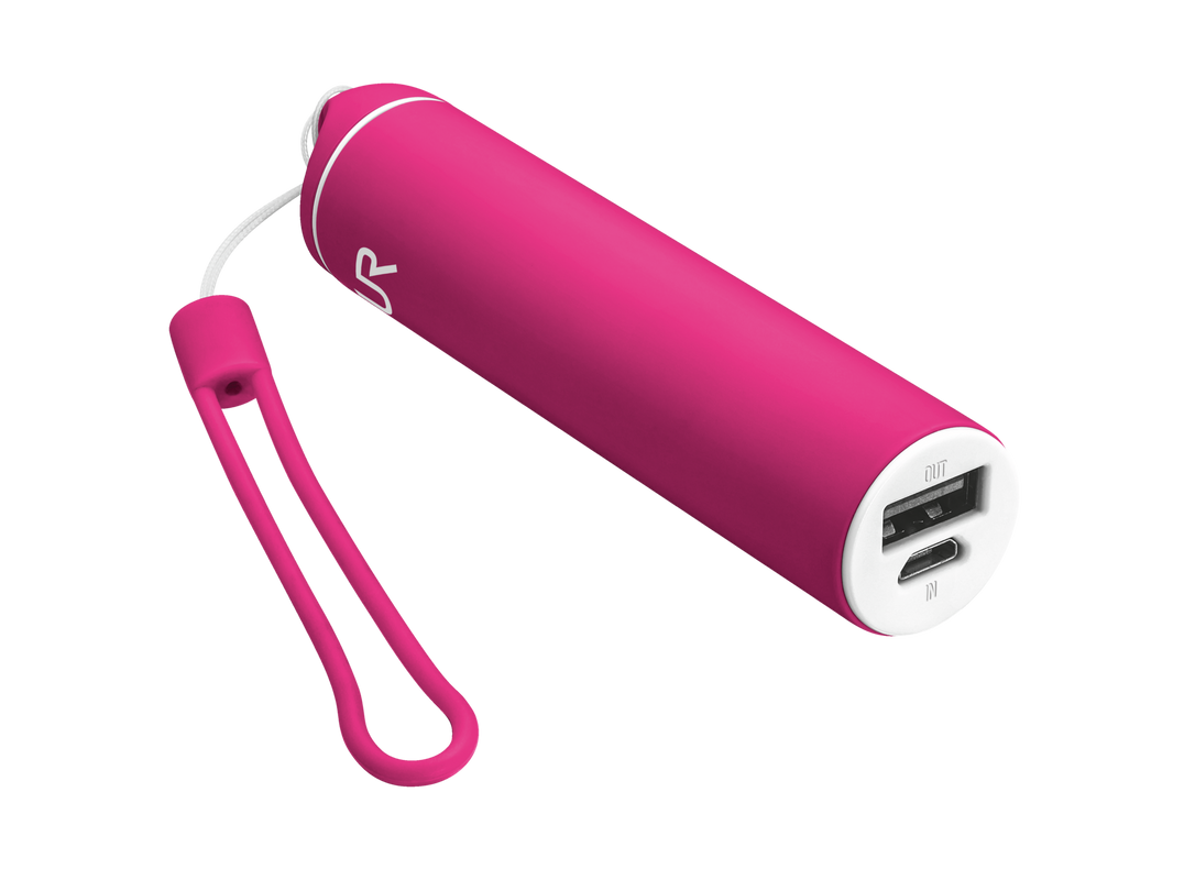Stilo PowerStick Portable Charger 2600 - pink-Visual