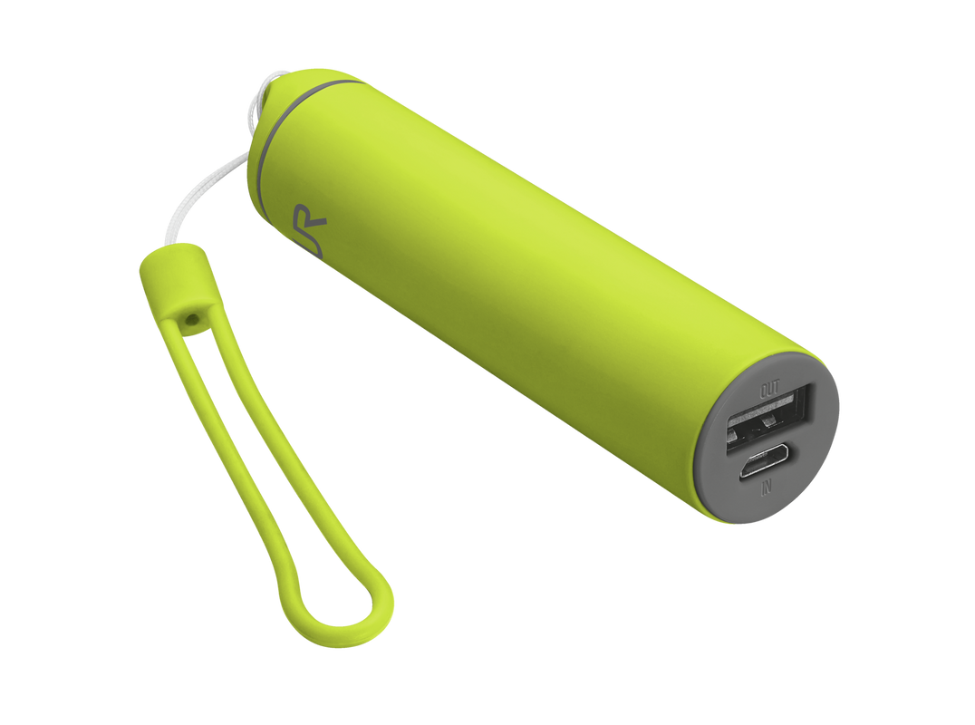 Stilo PowerStick Portable Charger 2600 - lime green-Visual