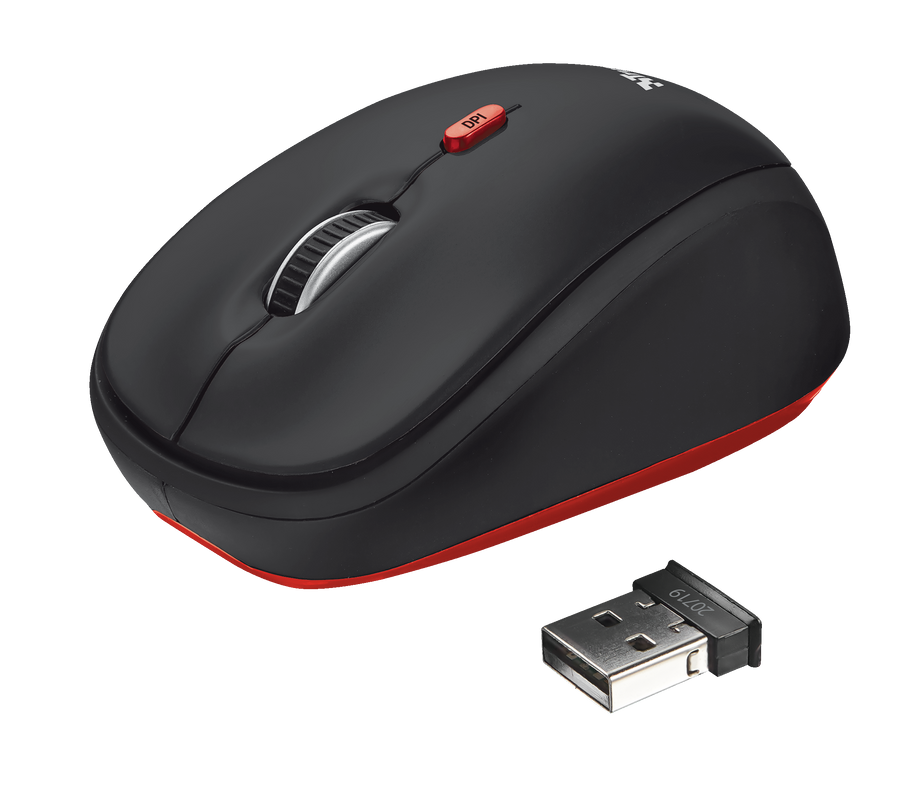WMS-111 Wireless Mouse - black-Visual