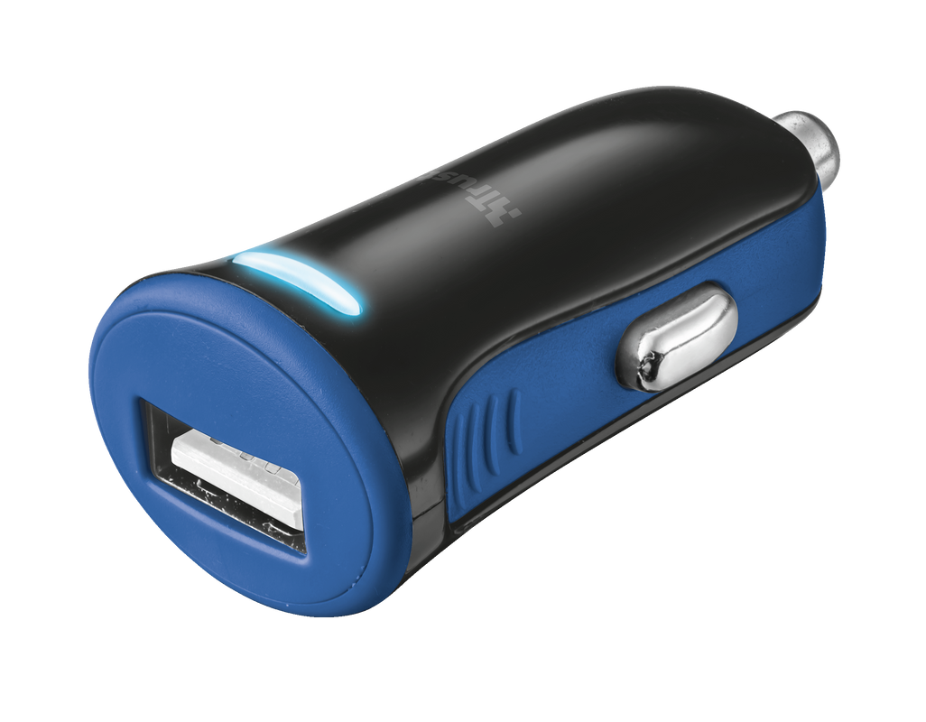5W Car Charger - blue-Visual