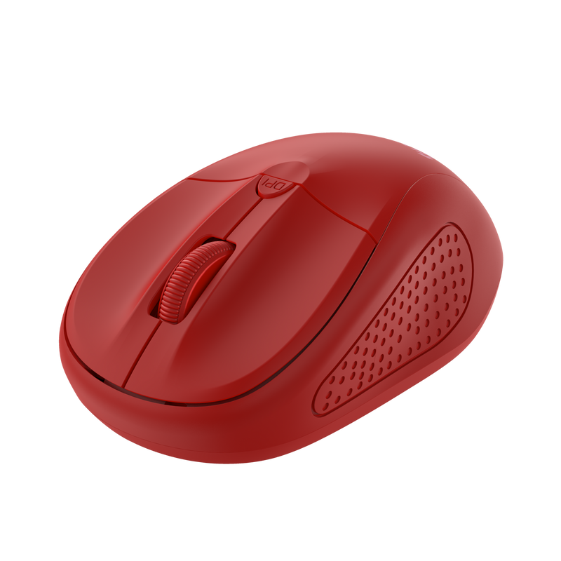 Primo Wireless Mouse - red-Visual