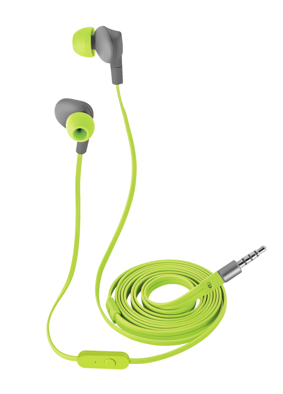 Aurus Waterproof In-ear Headphones - lime green-Visual