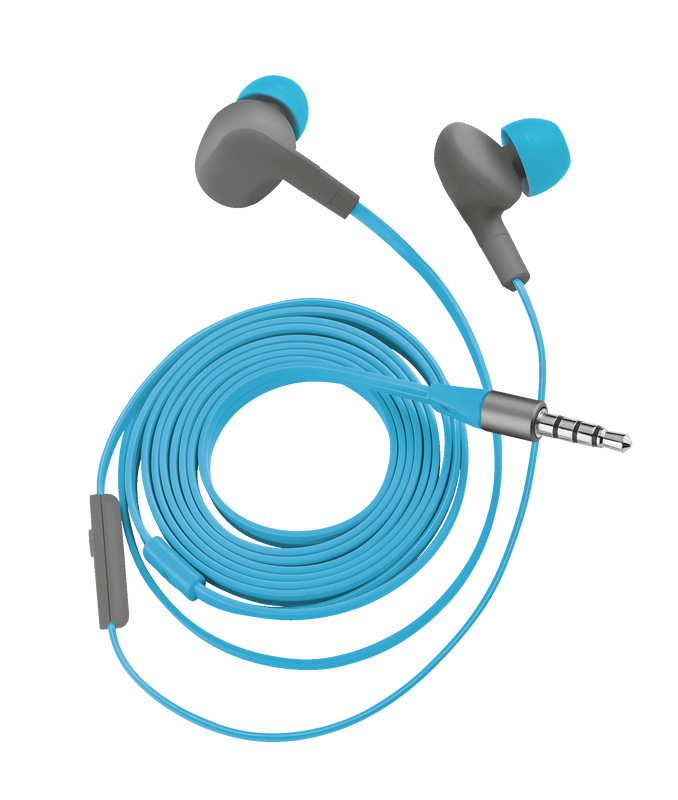 Aurus Waterproof In-ear Headphones - blue-Visual