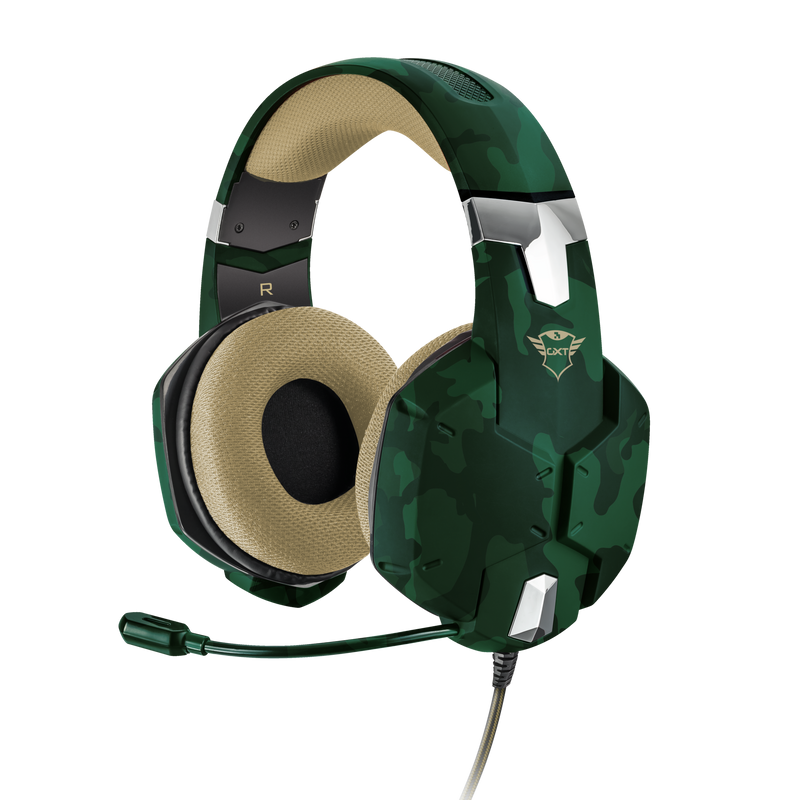 GXT 322C Carus Gaming Headset - jungle camo (FF Packaging)-Visual