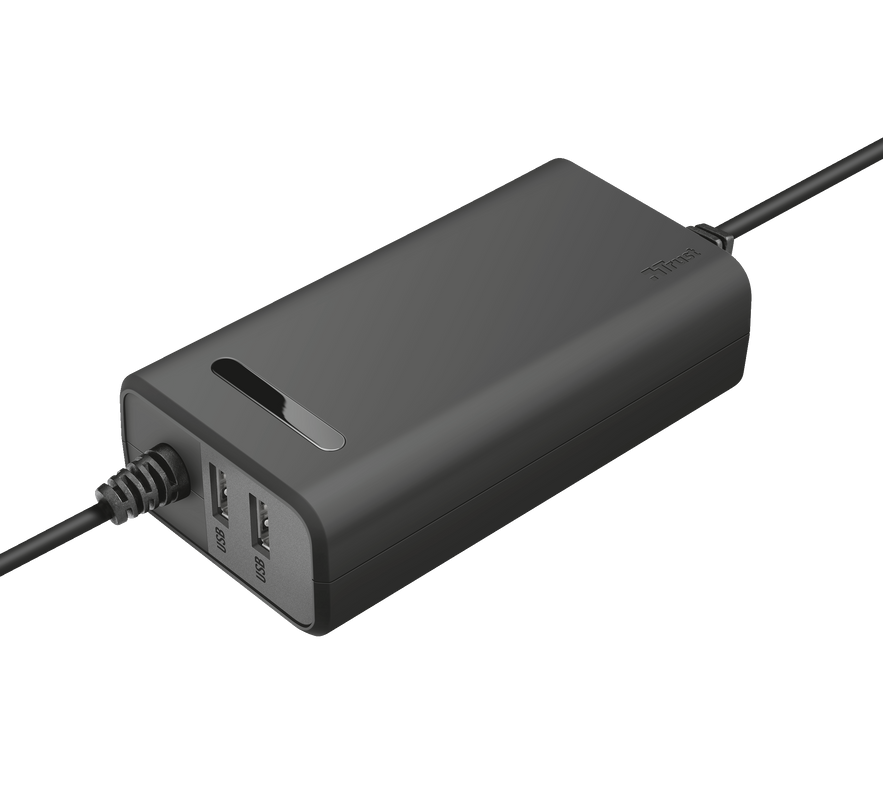 Duo Universal 70W Laptop charger with 2 USB ports-Visual