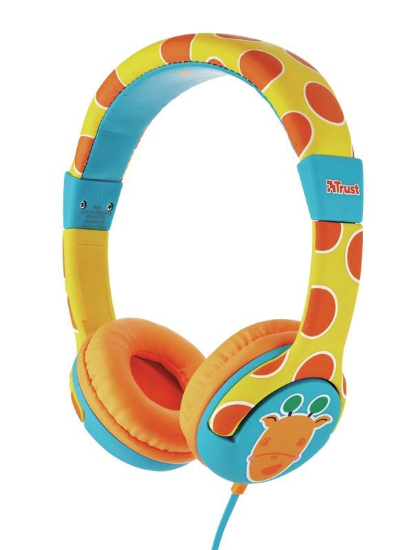 Spila Kids Headphones - giraffe-Visual