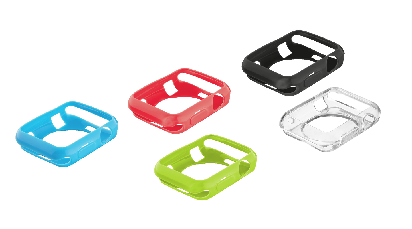 Silicon Case 5-pack for Apple Watch 42mm-Visual