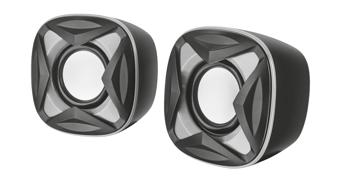 Xilo Compact 2.0 Speaker Set - black-Visual