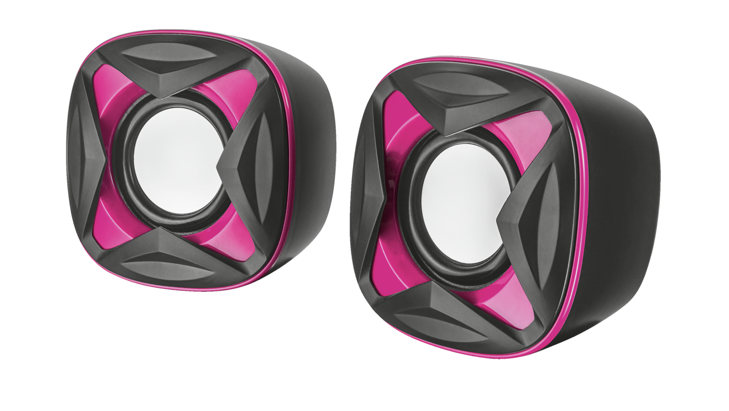 Xilo Compact 2.0 Speaker Set - pink-Visual