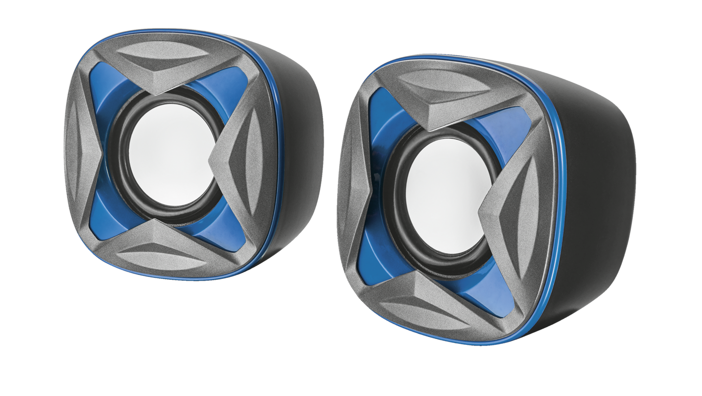 Xilo Compact 2.0 Speaker Set - blue-Visual