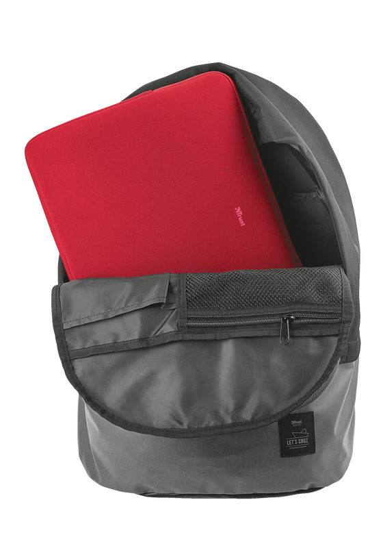 Primo Soft Sleeve for 11.6" laptops & tablets - red-Visual