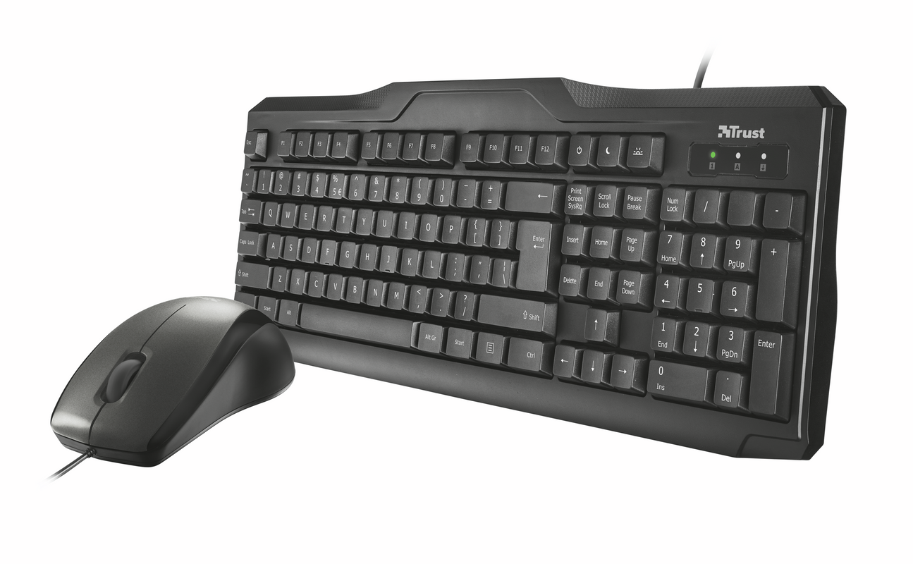 Classicline Wired Keyboard with mouse-Visual