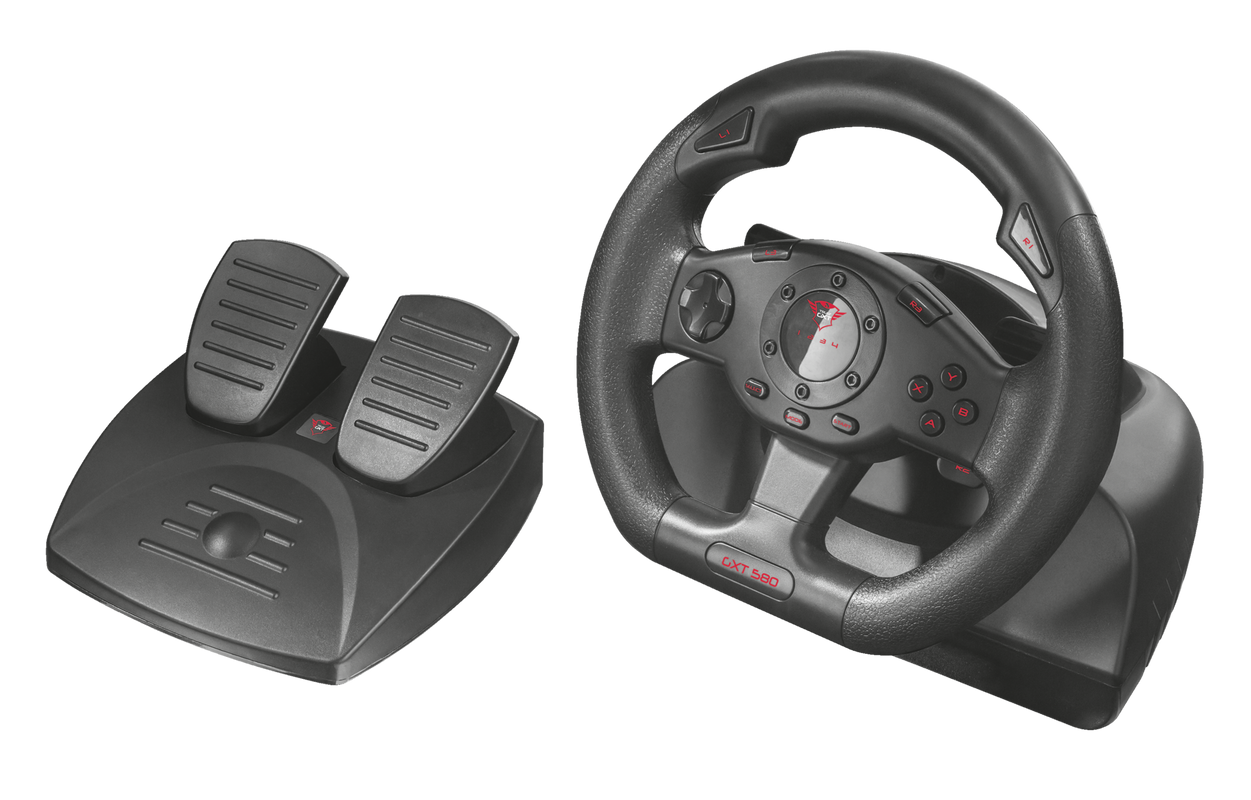 GXT 580 Sano Vibration Feedback Racing Wheel-Visual