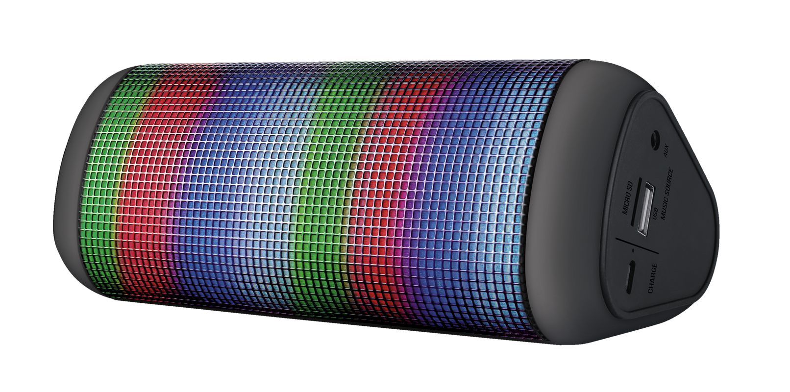 Dixxo Delta Wireless Bluetooth Speaker with party lights-Visual