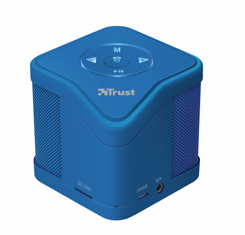 Muzo Wireless Bluetooth Speaker - blue-Visual