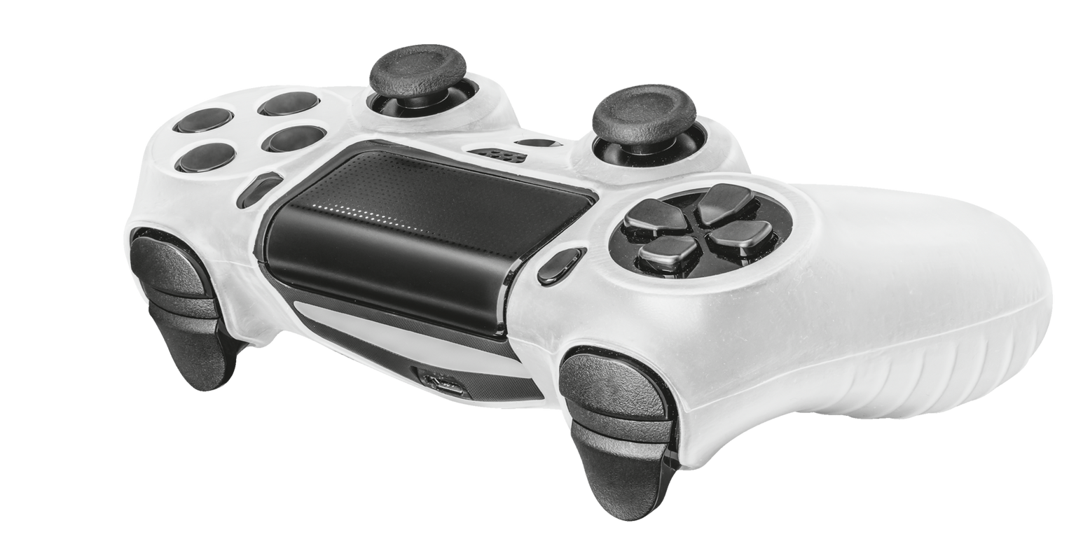 GXT 744T Rubber Skin for PS4 controllers - transparent-Visual