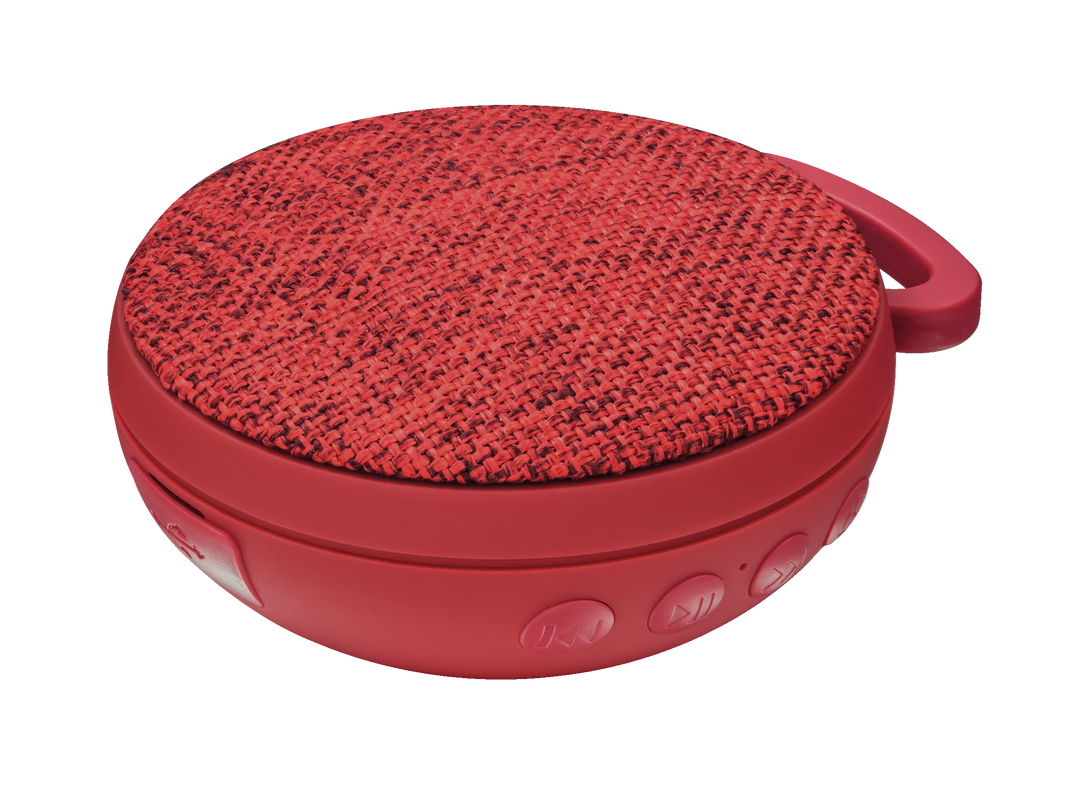 Fyber Go Bluetooth Wireless Speaker - red-Visual