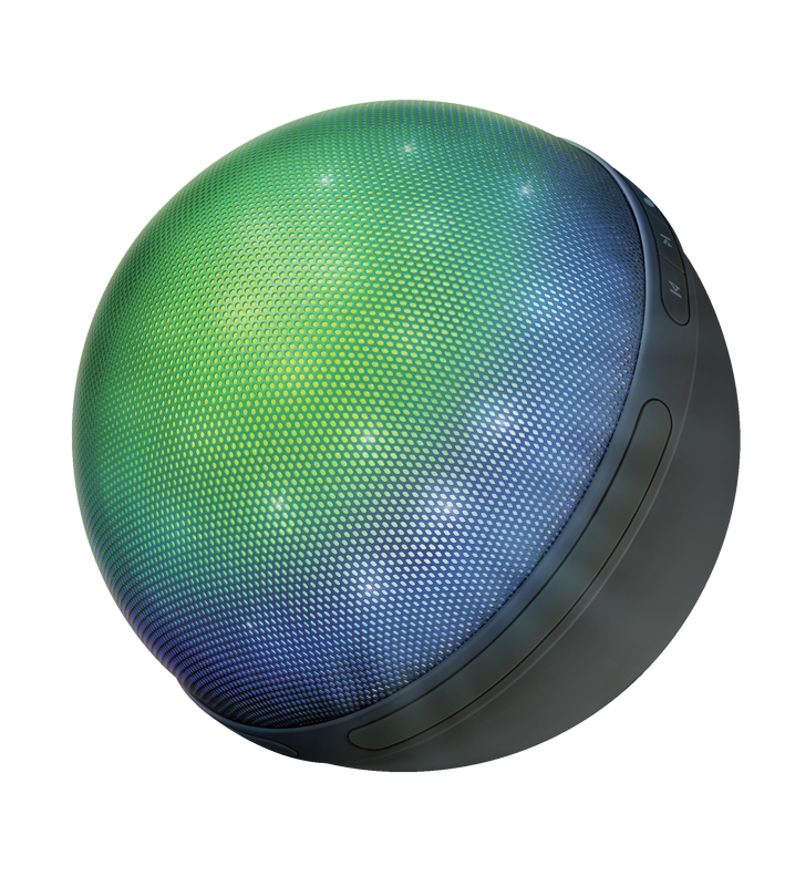 Dixxo Orb Bluetooth Wireless Speaker with party lights-Visual