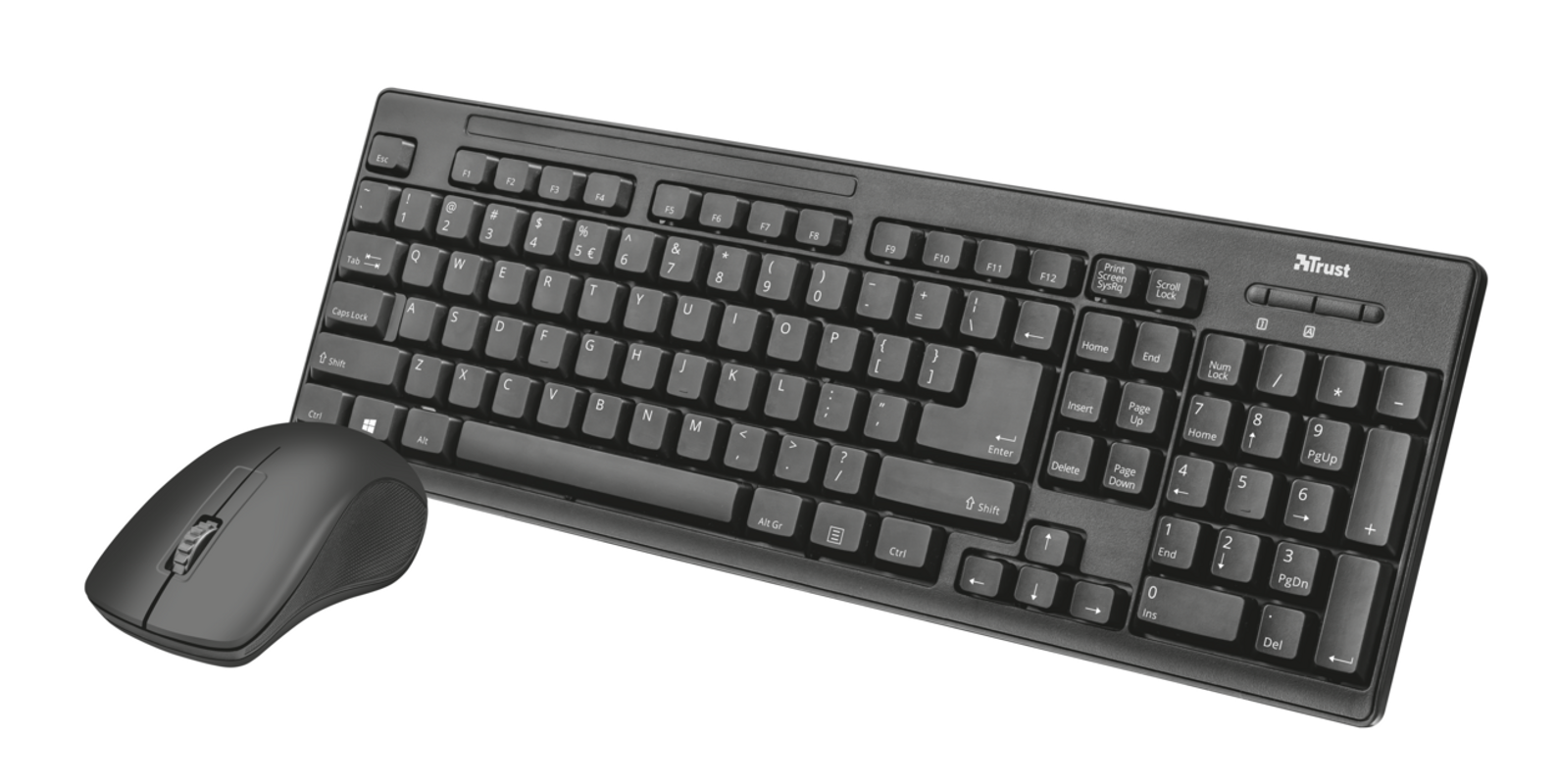 Ziva Wireless Keyboard with mouse-Visual