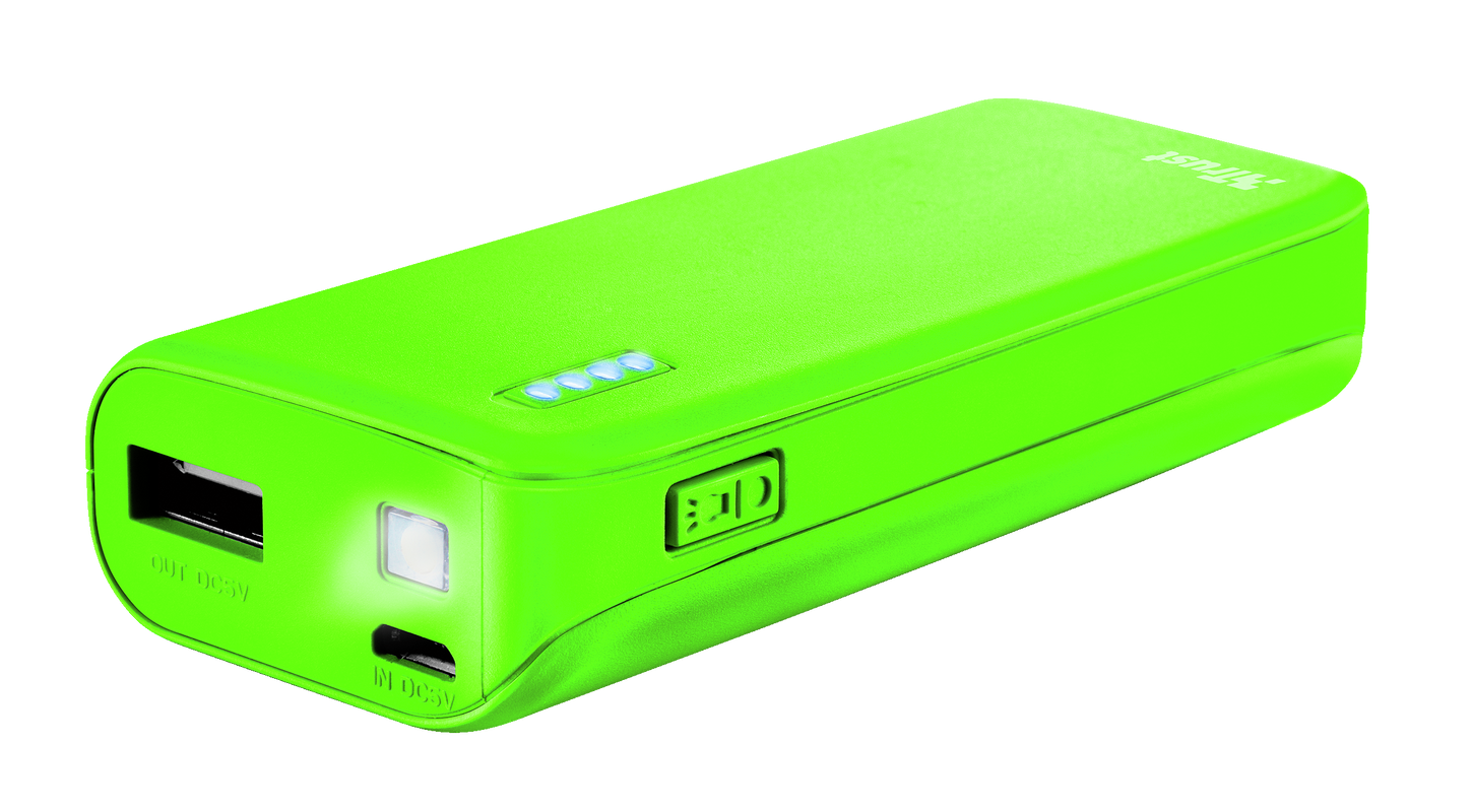 Primo PowerBank 4400 - neon green-Visual