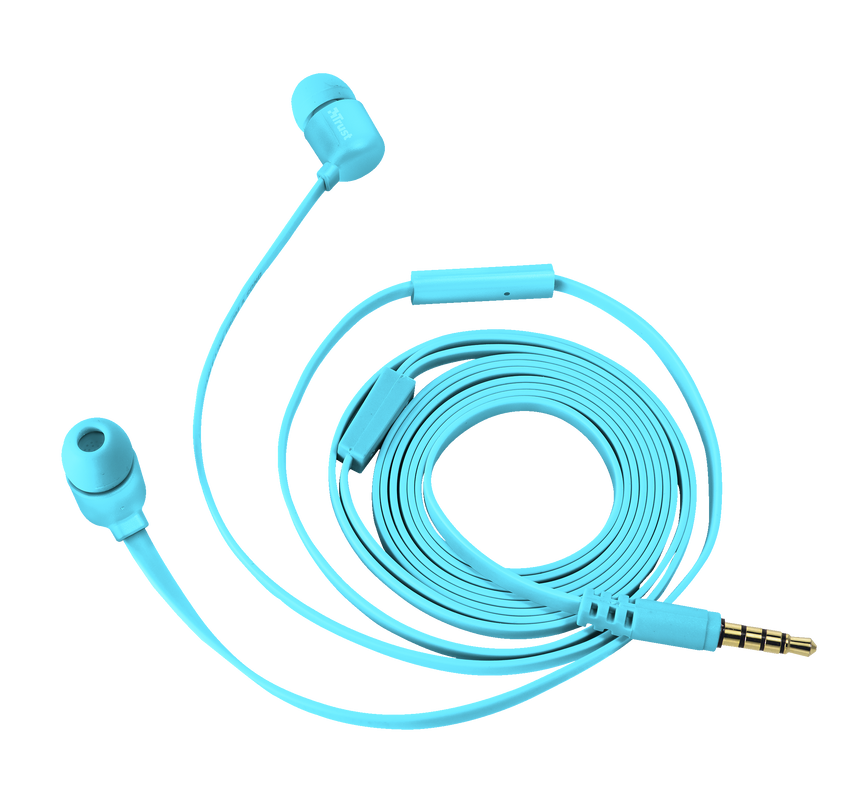 Duga In-Ear Headphones - neon blue-Visual