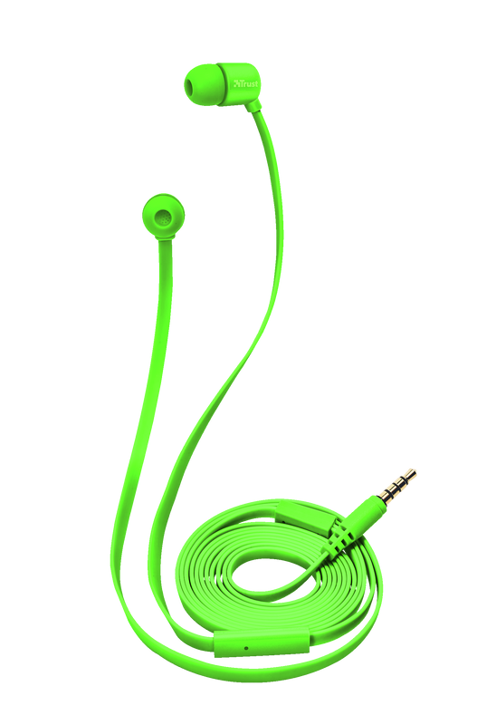 Duga In-Ear Headphones - neon green-Visual