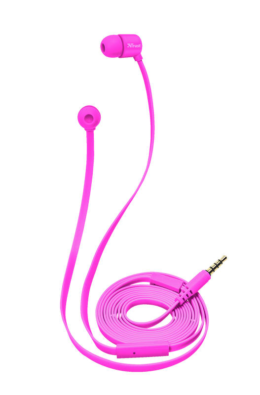 Duga In-Ear Headphones - neon pink-Visual