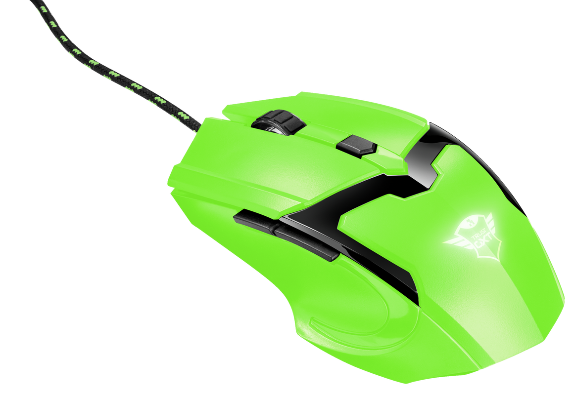 GXT 101-SG Spectra Gaming Mouse - green-Visual