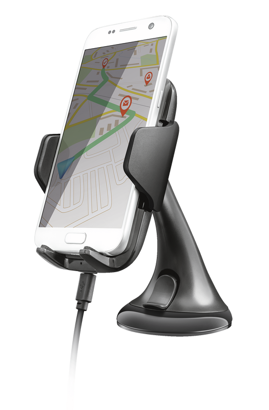 Yudo Wireless Charging Car Phone Holder for smartphones-Visual
