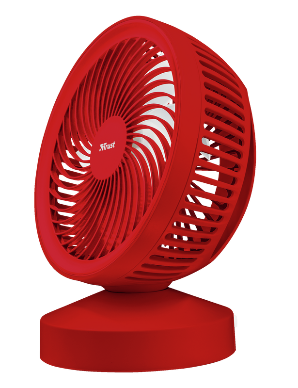 Ventu USB Cooling Fan - red-Visual