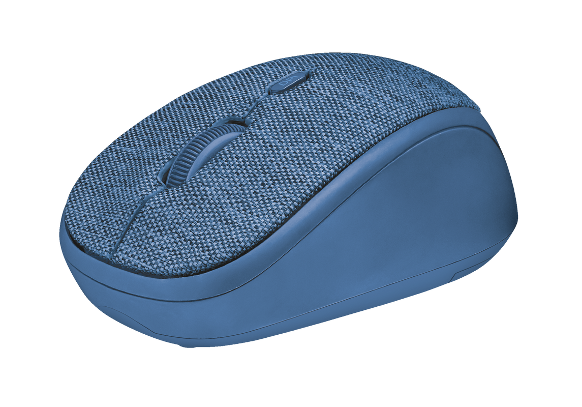 Yvi Fabric Wireless Mouse - blue-Visual