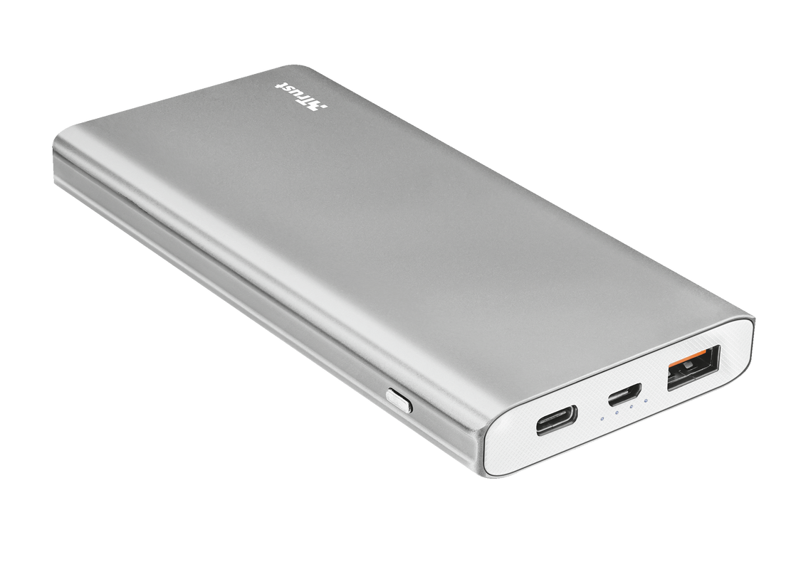 Omni Thin Metal Powerbank 10.000 mAh USB-C QC3-Visual